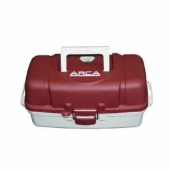 Arca 3 Tray Tackle Box Red