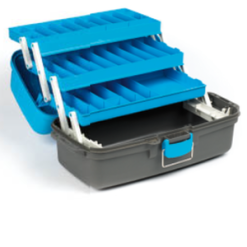 Arca 3 Tray Tackle Box Sky Blue