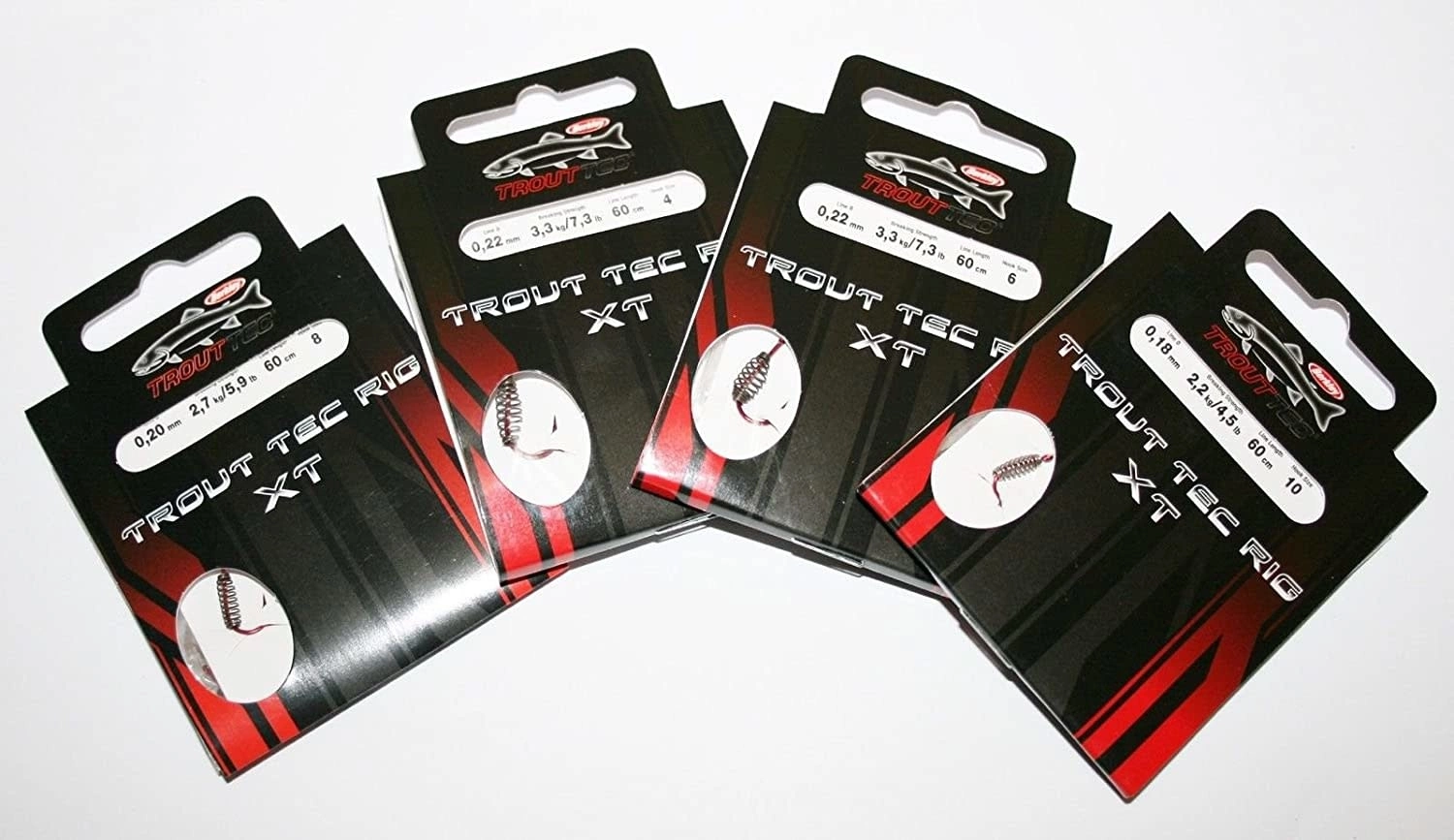 Berkley Onderlijnen Trout Tec Rig XT 60cm (6 Pcs) 3 Berkley Onderlijnen Trout Tec Rig XT 60cm (6 Pcs)