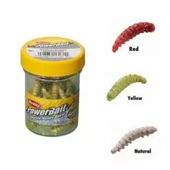 Berkley Powerbait Sparkle Honey Worm (55pcs)