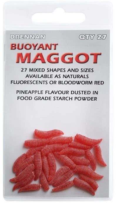 Drennan Buoyant Maden Bloodworm Rood 3 Drennan Buoyant Maden Bloodworm Rood