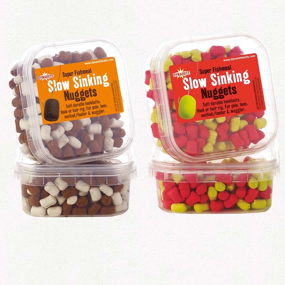DYNAMITE BAITS Slow Sinking Nuggets Super Fishmeal 4 DYNAMITE BAITS Slow Sinking Nuggets Super Fishmeal - Afbeelding 2