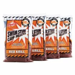 DYNAMITE BAITS Swim Stim Carp Pellets (900g) Red Krill