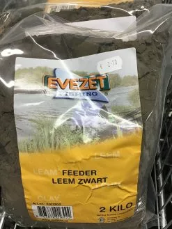 Evezet Lichte Feeder Leem Zwart 2 Kilo