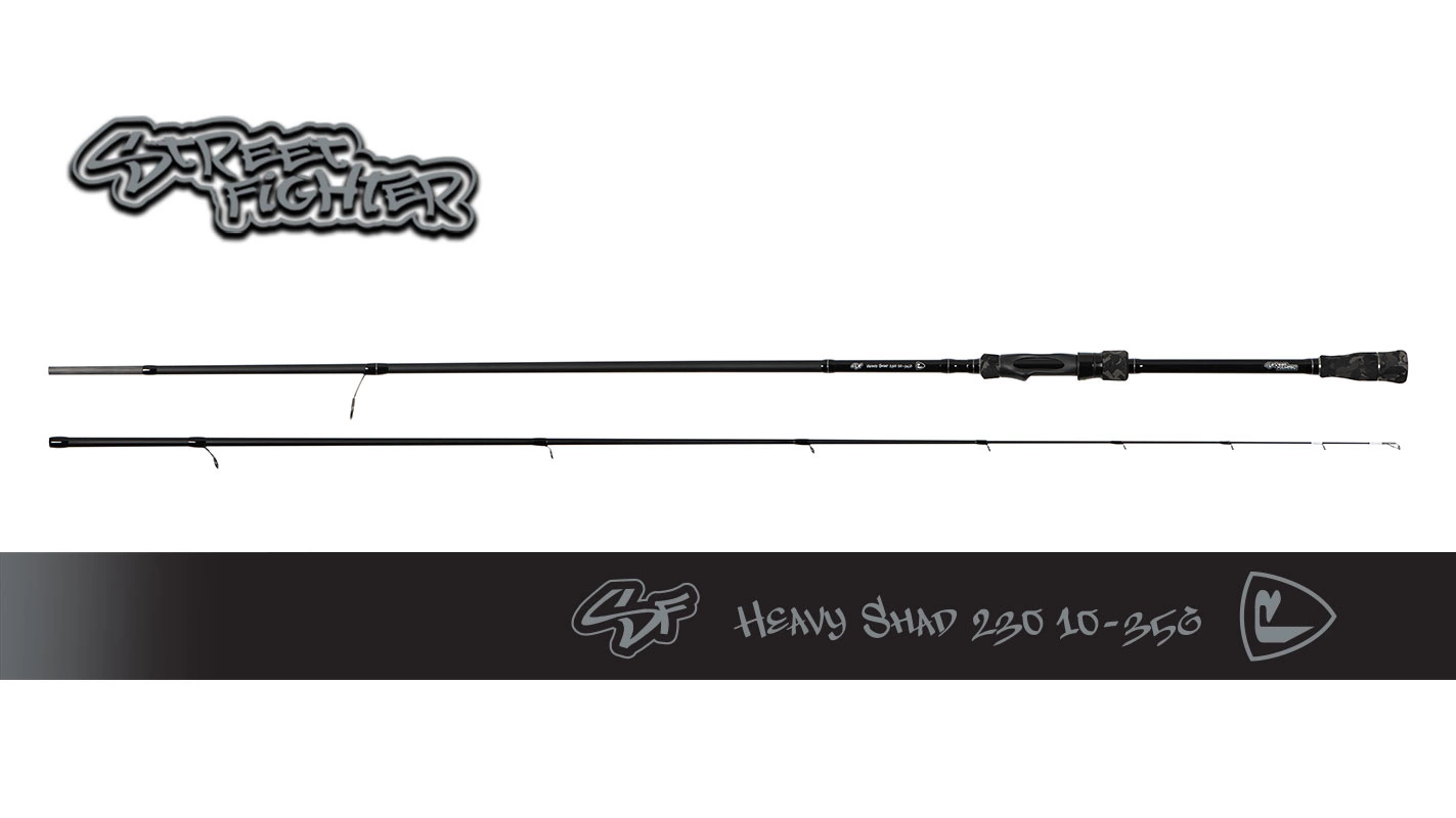FOX RAGE Street Fighter Heavy Shad 2.30m 10-35gr Rod - 2 Delen 3 FOX RAGE Street Fighter Heavy Shad 2.30m 10-35gr Rod - 2 Delen