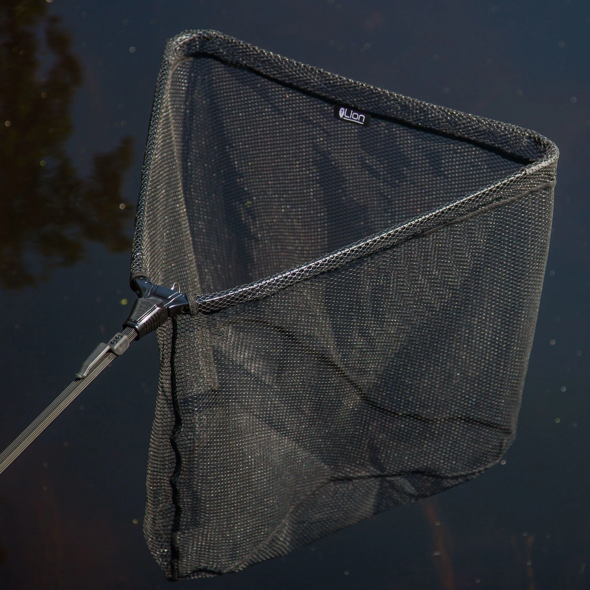Lion Sports Advance Landing Net Rubber 2.00m - 60x60x35cm 3 Lion Sports Advance Landing Net Rubber 2.00m - 60x60x35cm