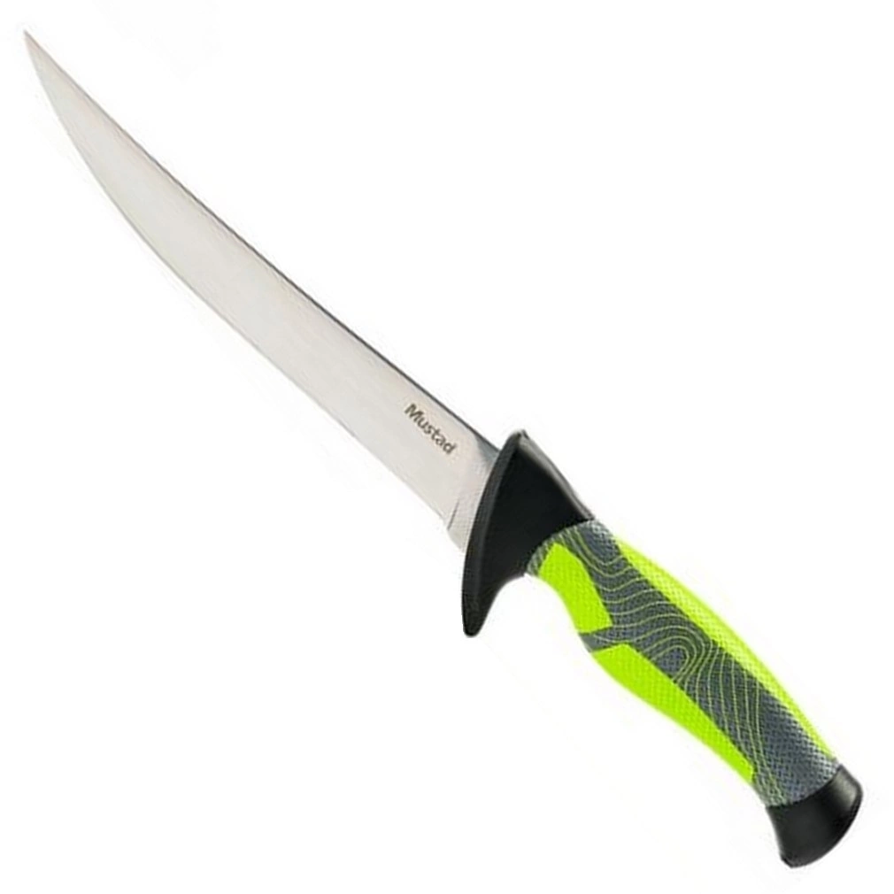 Mustad Fillet Knife Green 7’’ 3 Mustad Fillet Knife Green 7’’