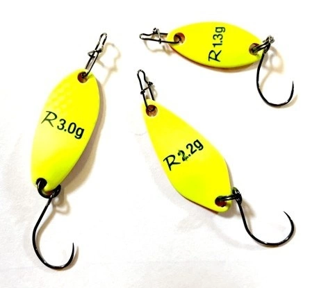 Rapture Windex Lures Area Spoon Set (1.3g-2.2g-3gr) 4 Rapture Windex Lures Area Spoon Set (1.3g-2.2g-3gr) - Afbeelding 2