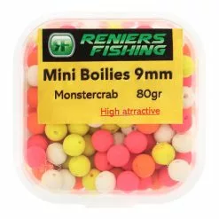 Reniers Fishing Flavoured Pre-Drilled Mini Boilies 9mm (80gr) -Goedkope Hengels winkel reniers fishing flavoured pre drilled mini boilies 2