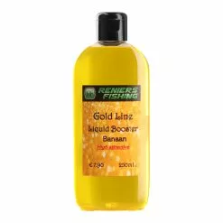 Reniers Fishing Gold Line Liquid Booster (Fruity Taste 250ml) -Goedkope Hengels winkel reniers fishing gold line liquid booster fruity ta 4