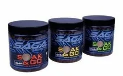 Saga Soak & Go Hookpellets (250ml) -Goedkope Hengels winkel saga saga soak go hookpellets 250ml 2