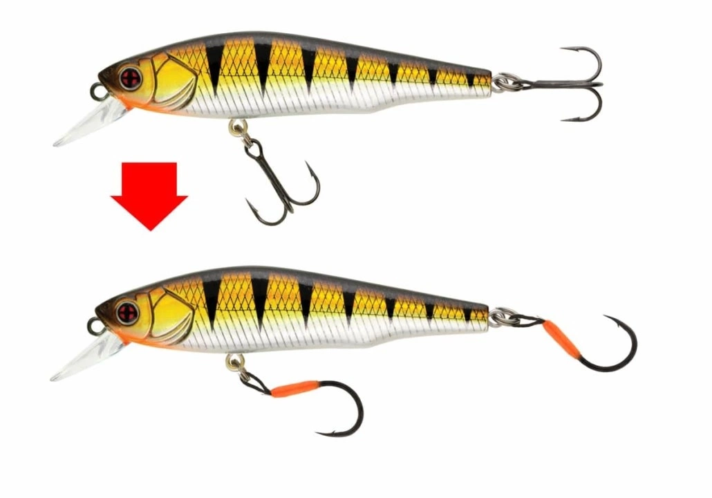 SAKURA Trout Single Assist Hook - Black Nickel 5 SAKURA Trout Single Assist Hook - Black Nickel - Afbeelding 3