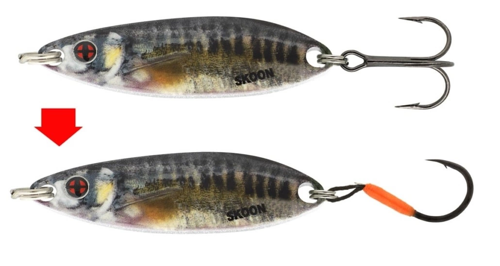 SAKURA Trout Single Assist Hook - Black Nickel 6 SAKURA Trout Single Assist Hook - Black Nickel - Afbeelding 4