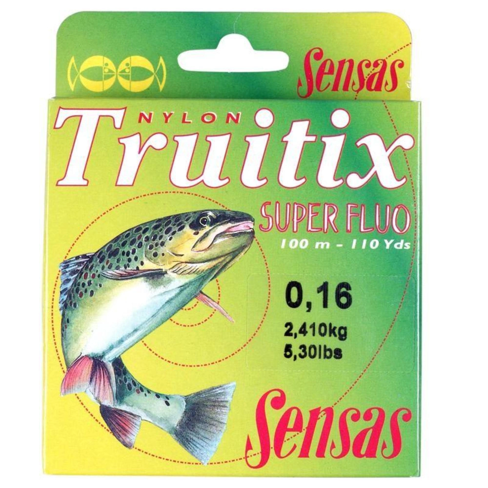 SENSAS Truitix Super Fluo 100m 3 SENSAS Truitix Super Fluo 100m