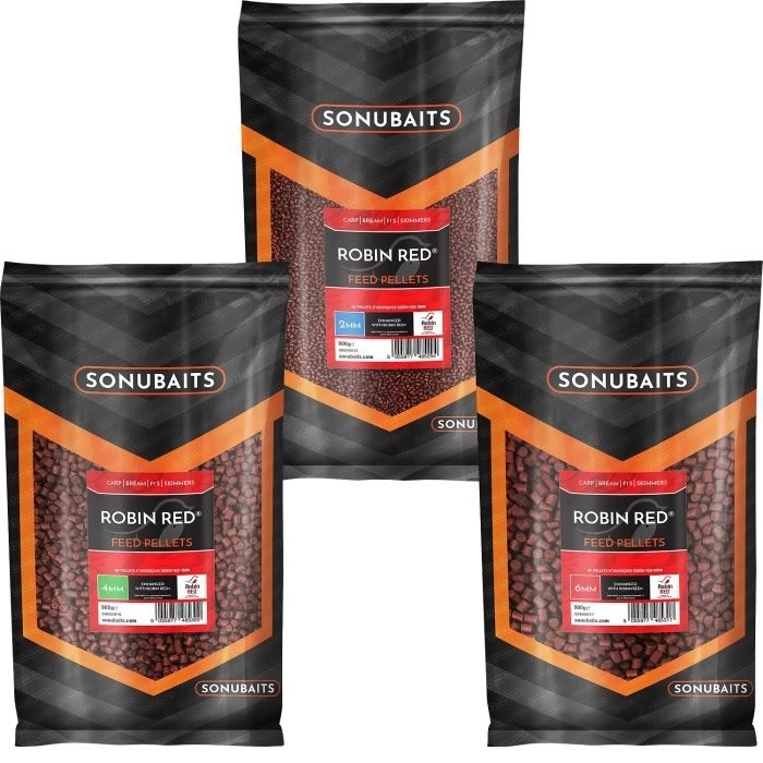 Sonubaits Robin Red Feed Pellets (900g) 3 Sonubaits Robin Red Feed Pellets (900g)