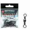 Spro Black Barrel Swivel (10 Pcs) 1 Spro Black Barrel Swivel (10 Pcs) -Goedkope Hengels winkel spro black barrel swivel 10 pcs