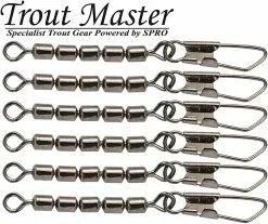 Trout Master 5 Barrel Snap Swivel (6 Pcs)