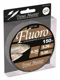 Trout Master Fluoro Ultra Sensitive Fluorocarbon 150m
