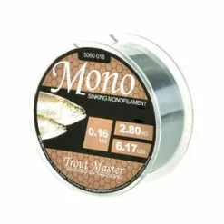 Trout Master Mono Sinking Monofilament 200m