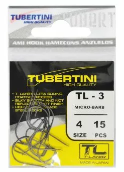 TUBERTINI Haken TL-3 Micro Barbed (12 Pcs)